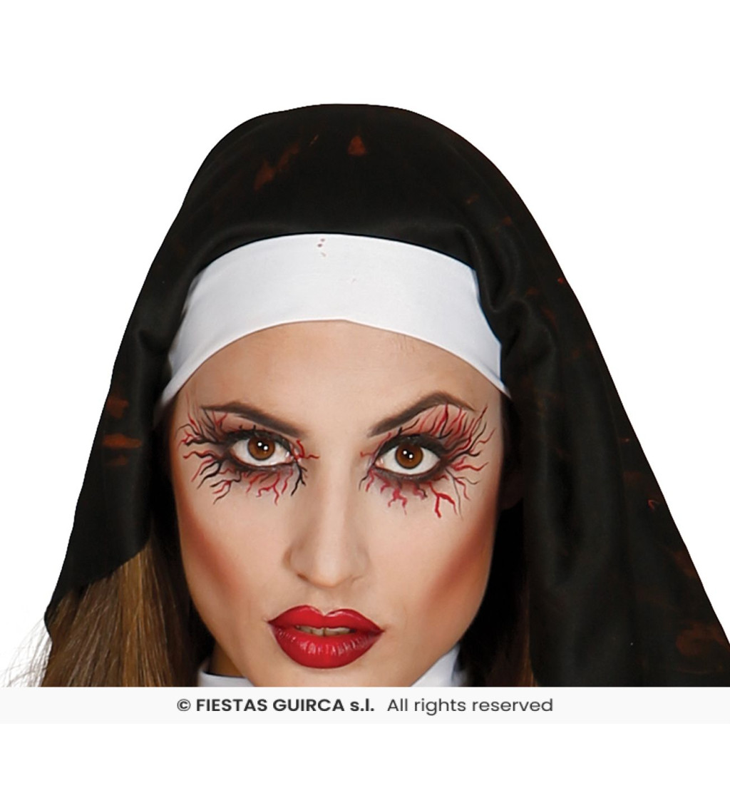 Dámský kostým zombie jeptiška