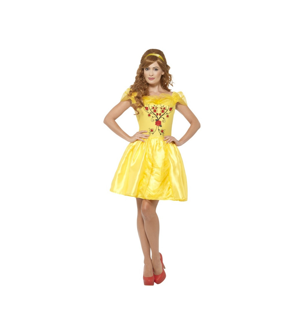 Kostým "Sexy žlutá princezna"