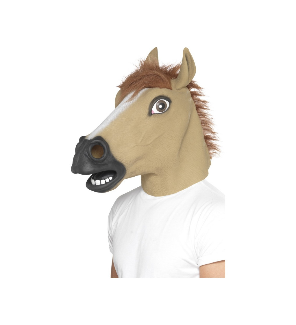 Maska - Kůň, latexová