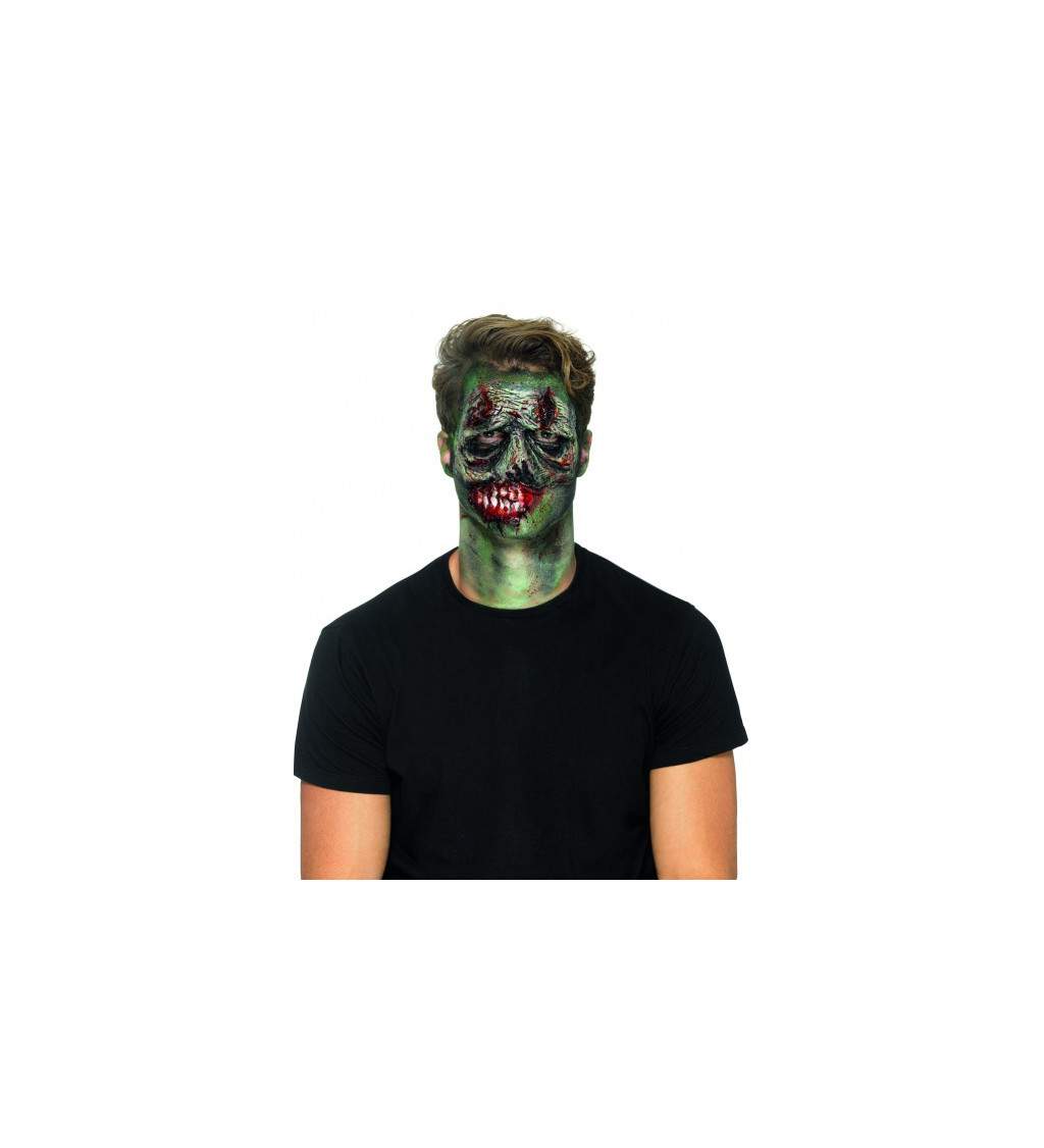 Latexová maska - Zombie walk