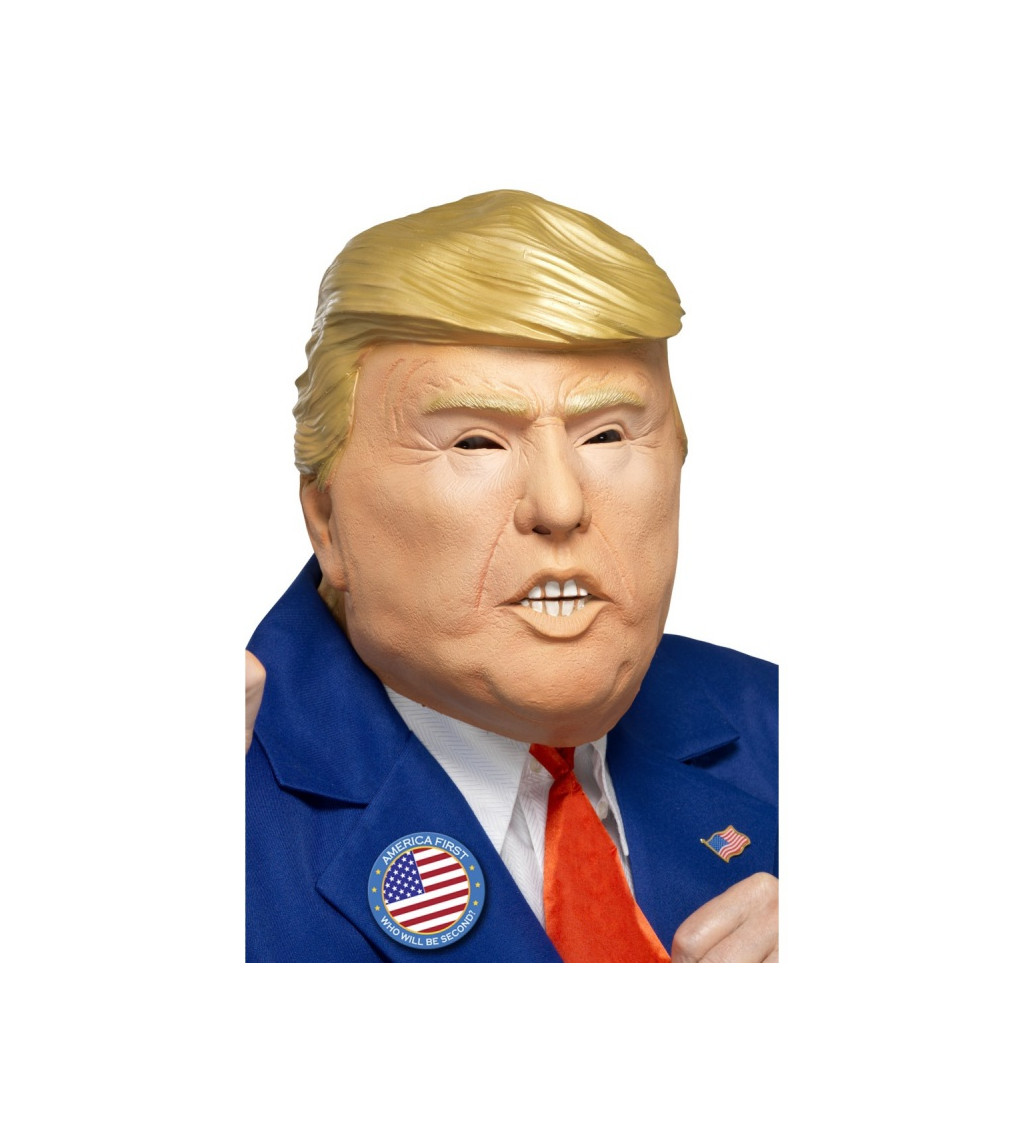 Latexová maska - Trump