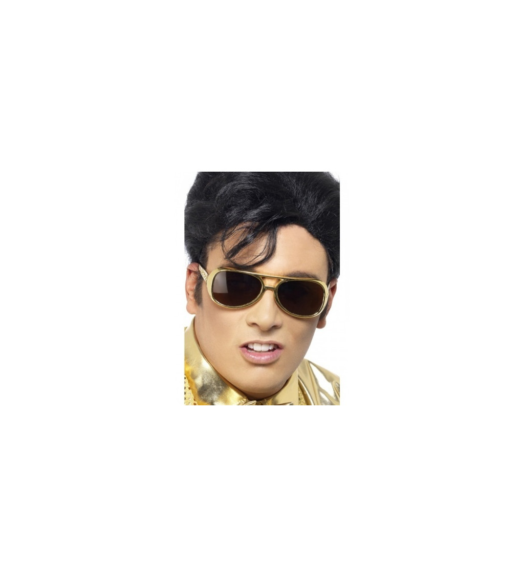 Brýle - Elvis Presley, zlaté