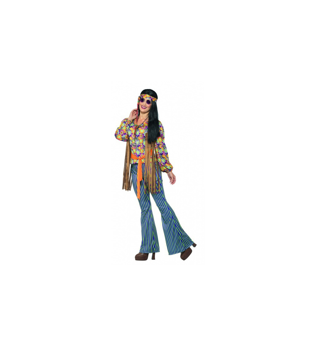 Kostým - hippie zpěvačka