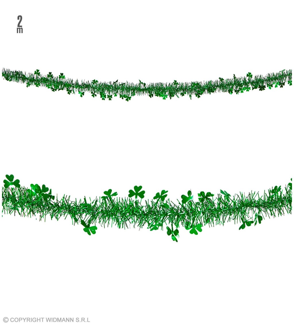 Girlanda St. Patrik - trojlístky