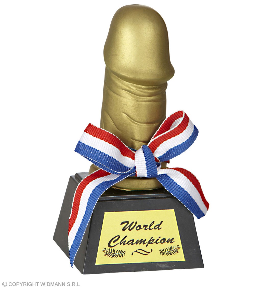 Trofej zlatý penis