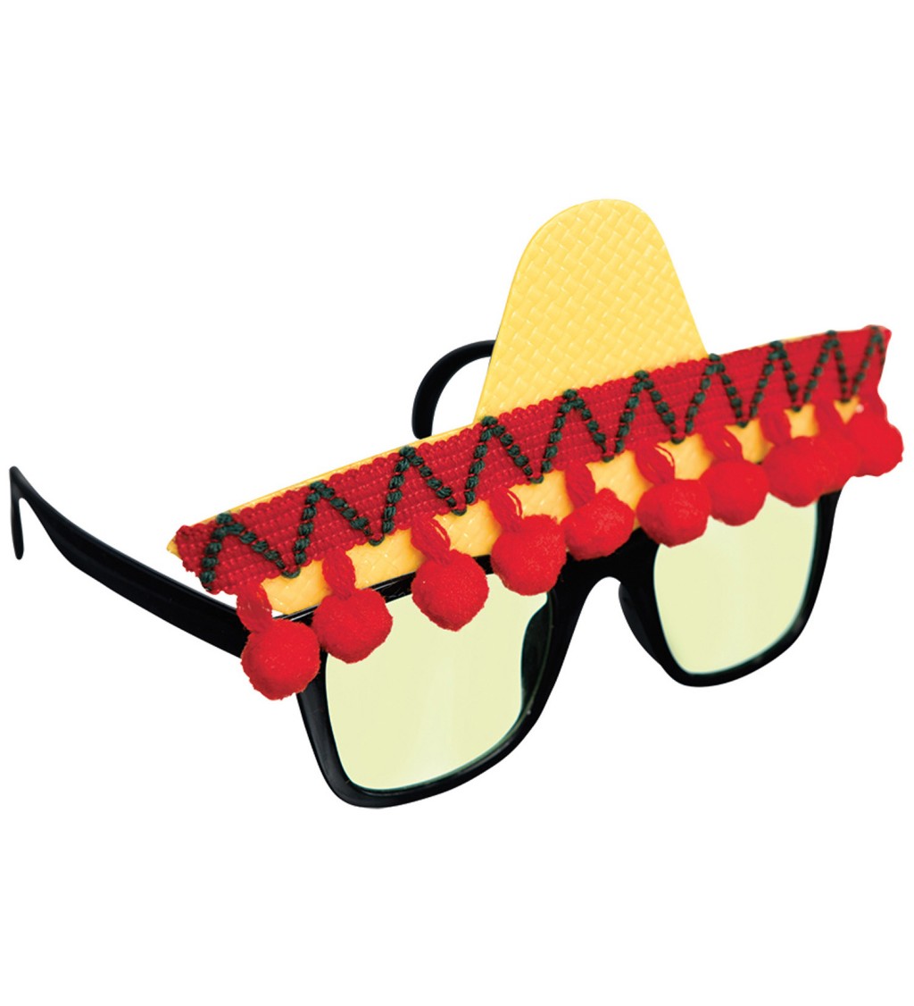 Vtipné párty brýle Fiesta