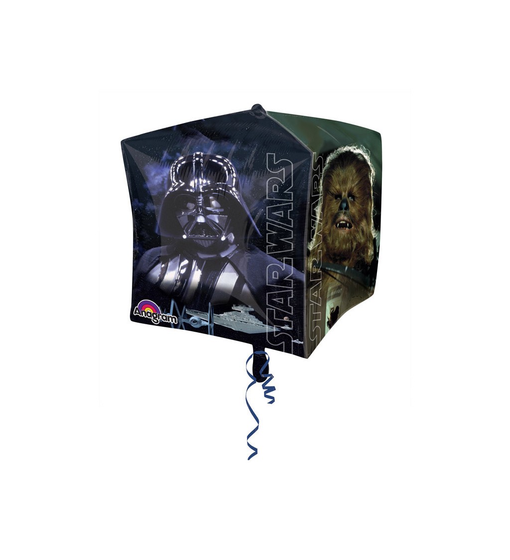 Fóliový balónek kostka - Star Wars