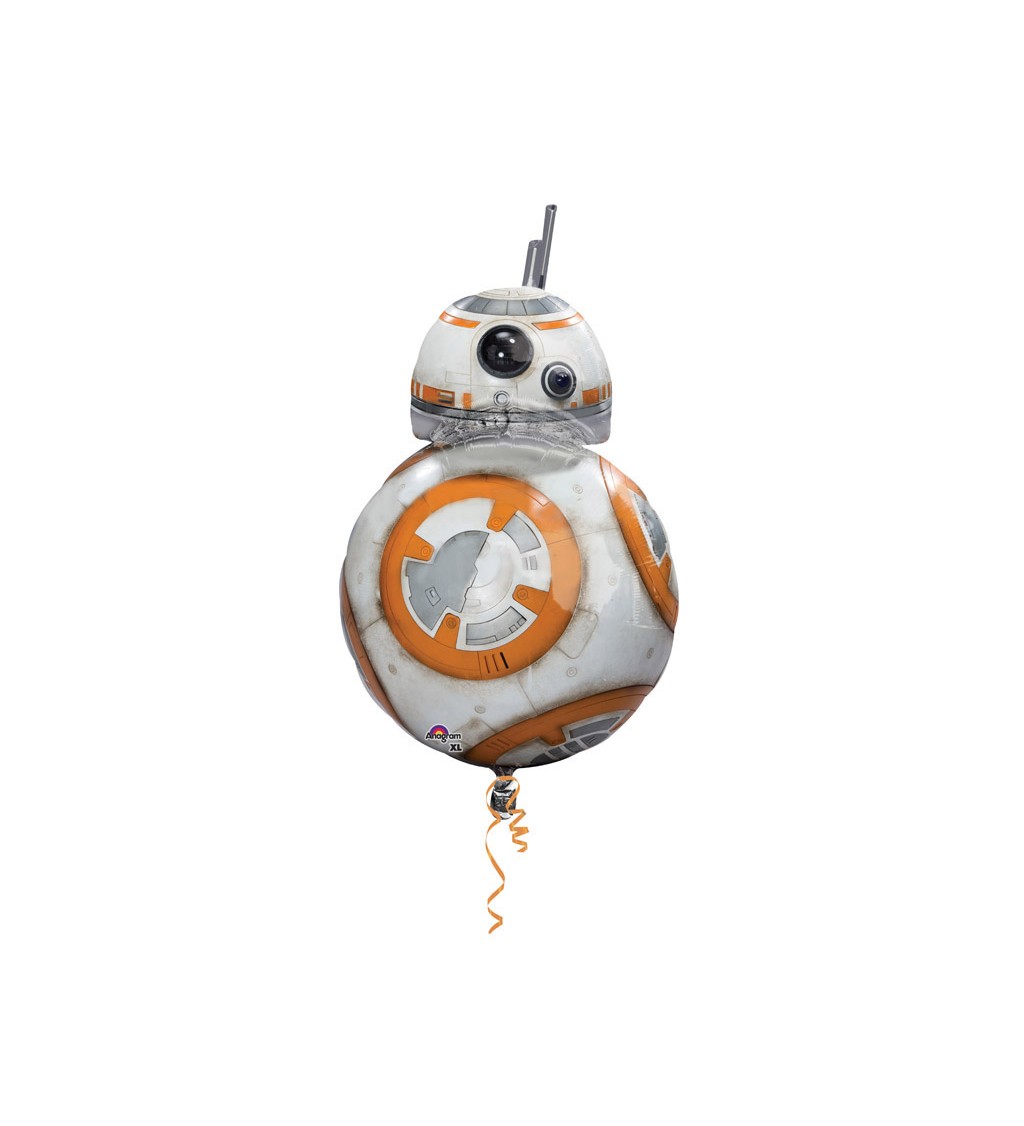 Fóliový balónek tvarový - Star Wars, BB 8