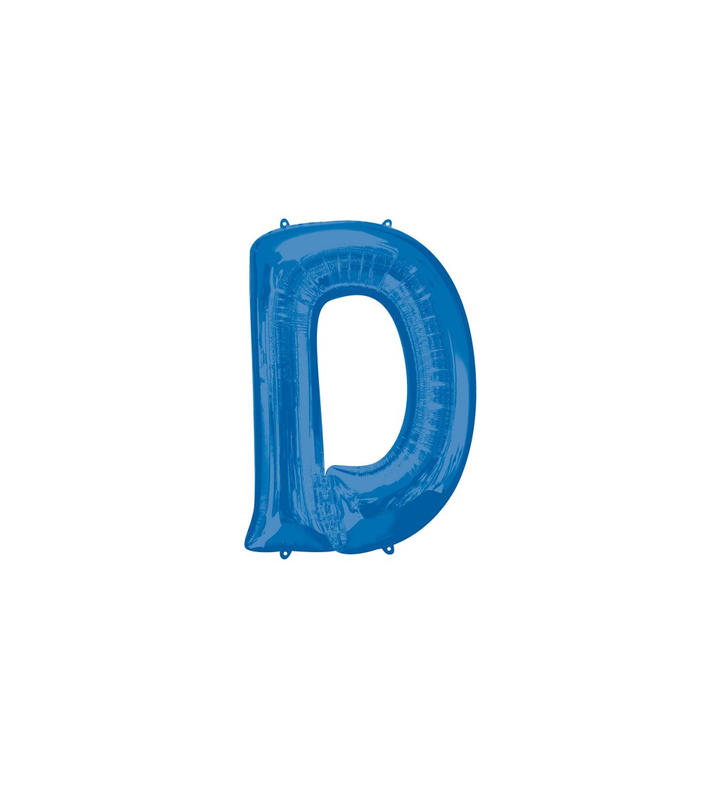 Narozeninový fóliový balónek (modrý) – D