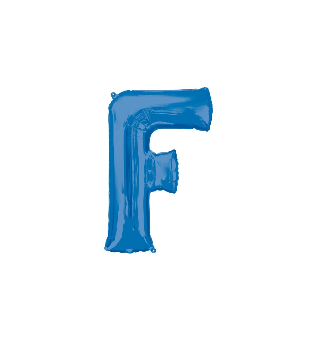 Narozeninový fóliový balónek (modrý) – F