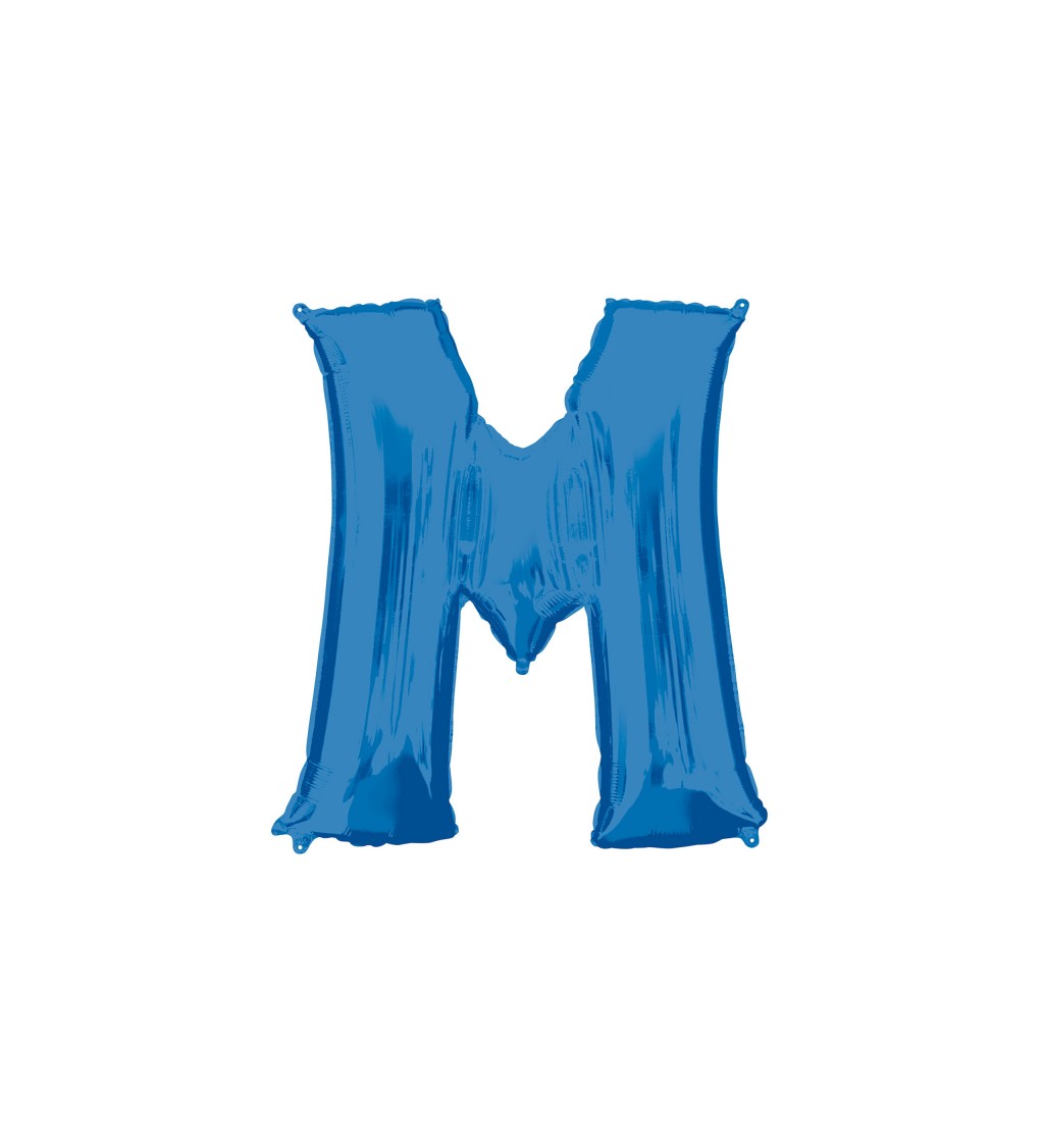 Narozeninový fóliový balónek (modrý) – M