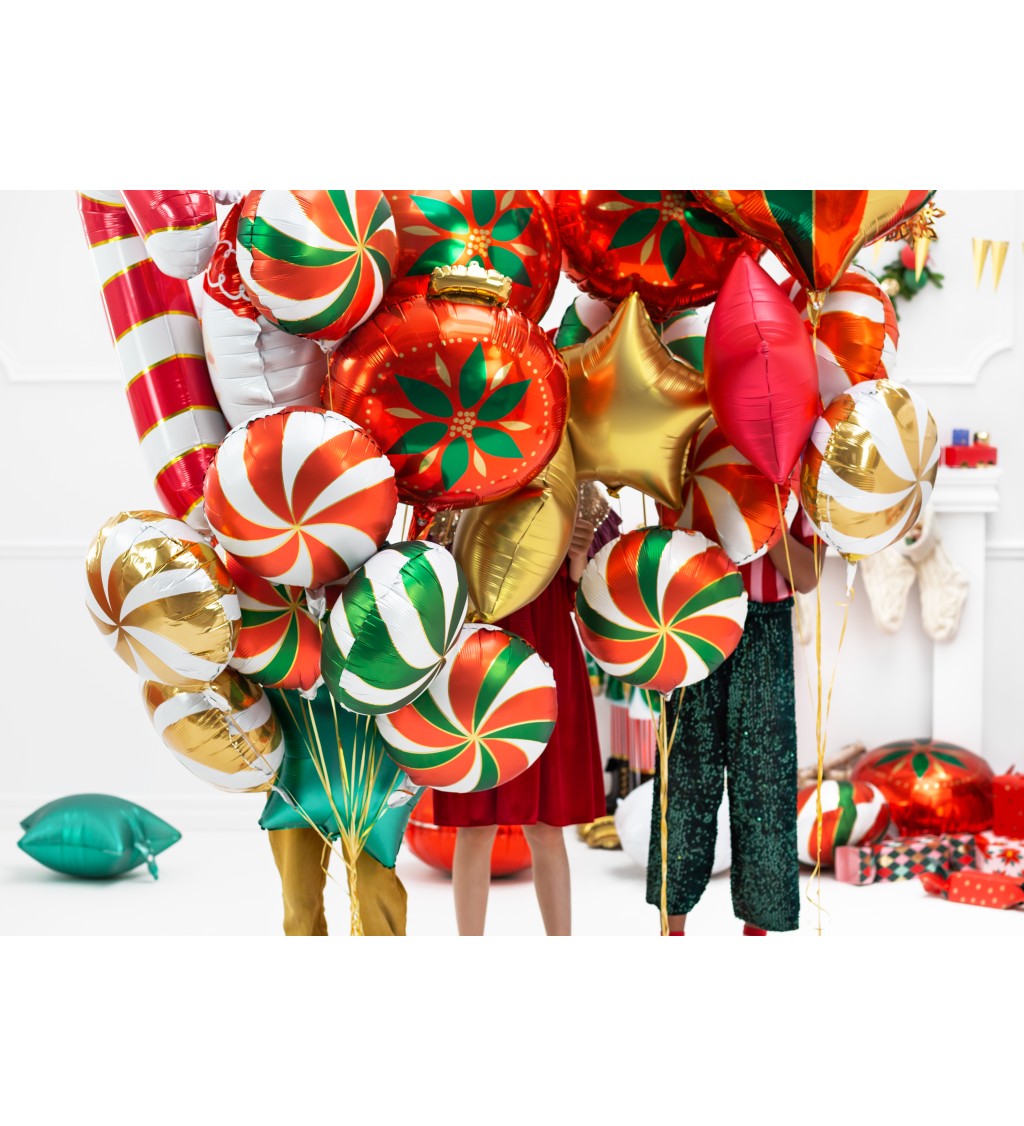 Fóliový balónek vánoční candy II