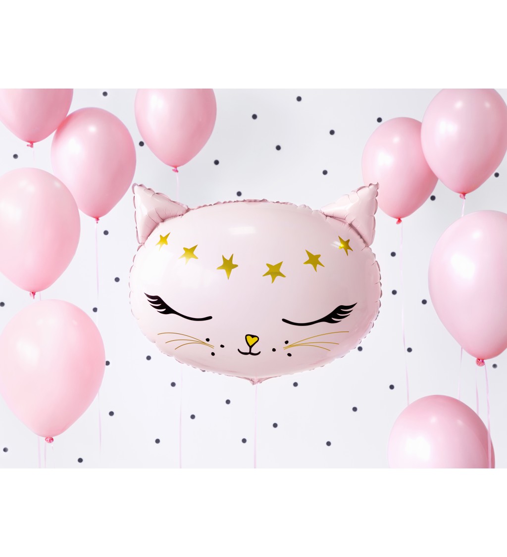 Fóliový balónek Cat - kočička