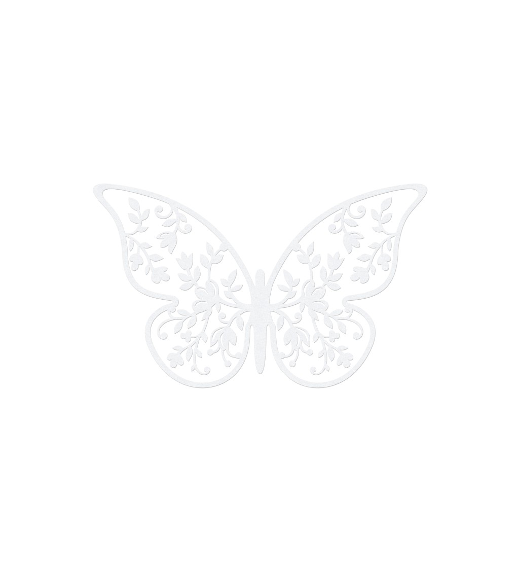 Krajkoví motýlci - 10 ks