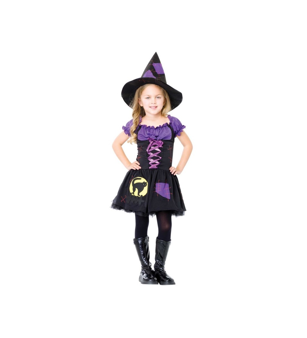 Dětský kostým - Krásná čarodějka