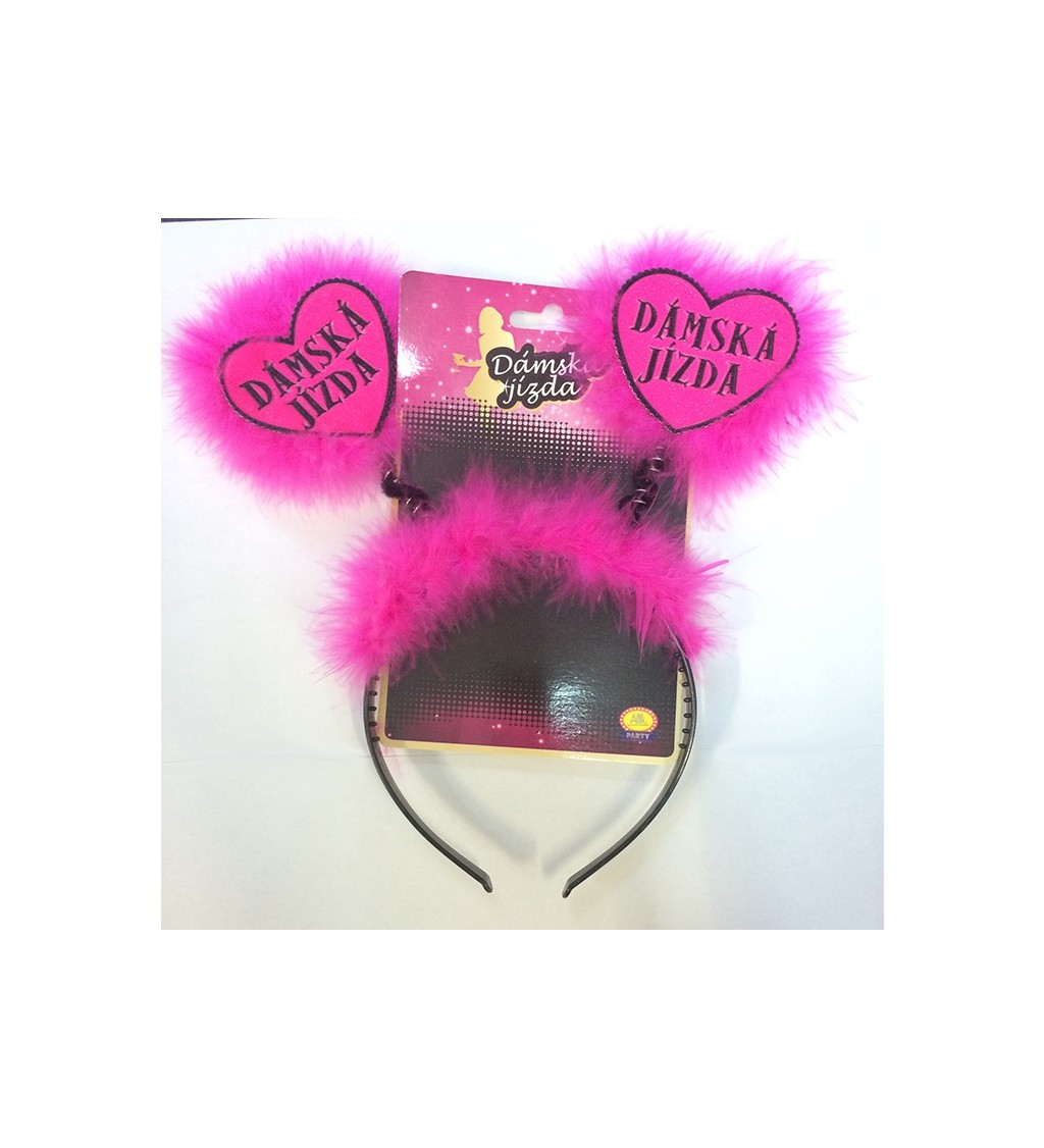 Čelenka s tykadly - Dámská jízda