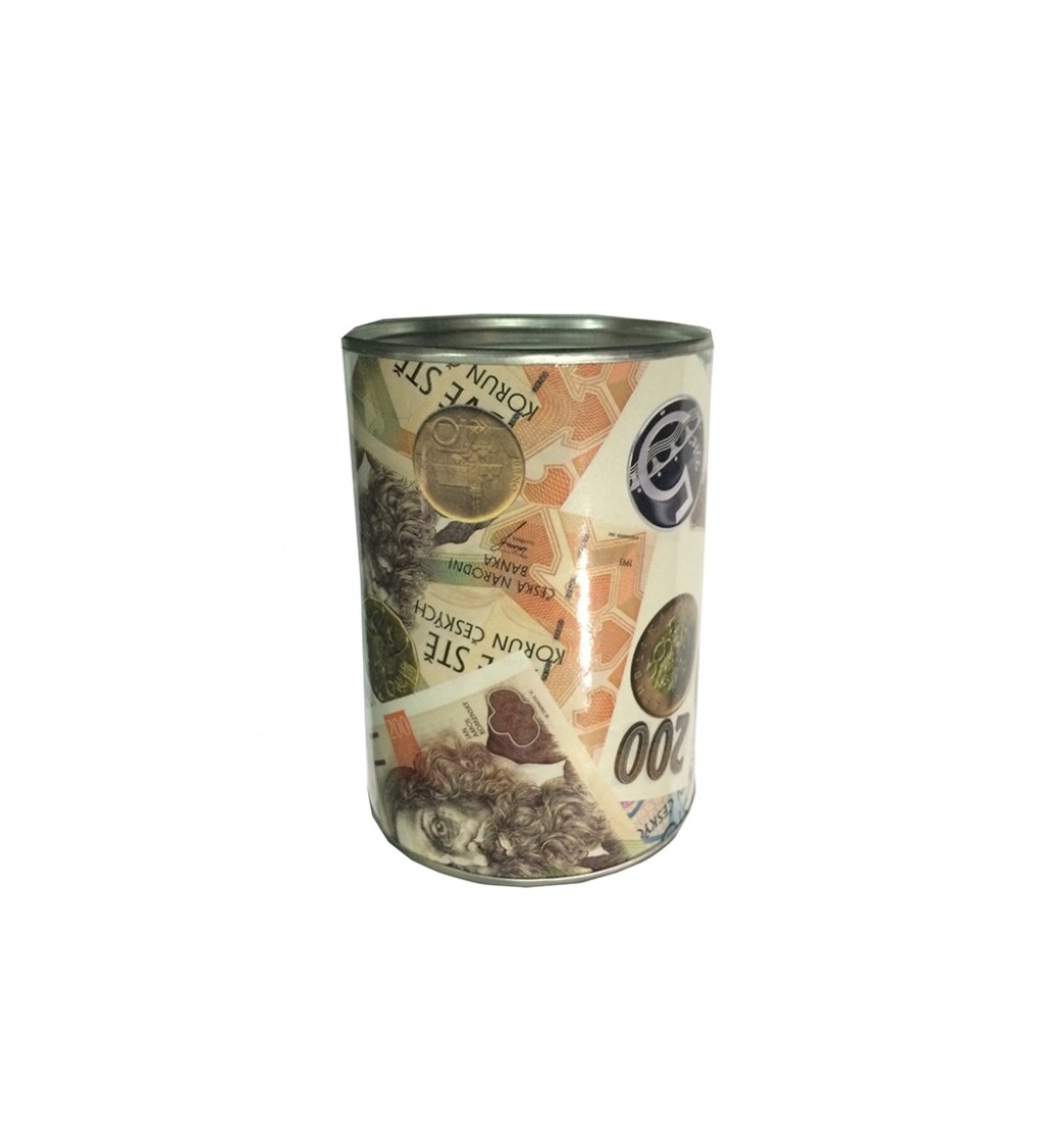 Plechová pokladnička