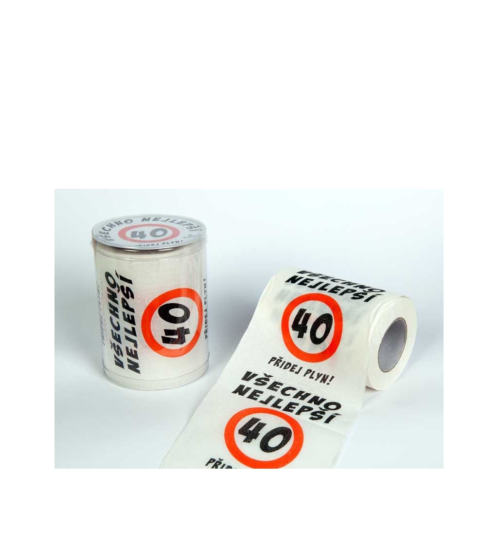 Toaletní papír - 40