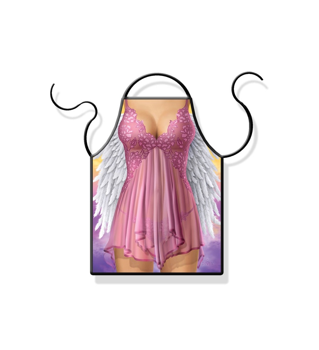 Vtipná zástěra - Andělská kráska