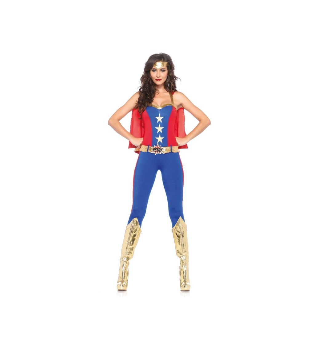 Karnevalový kostým - komiksová superhrdinka