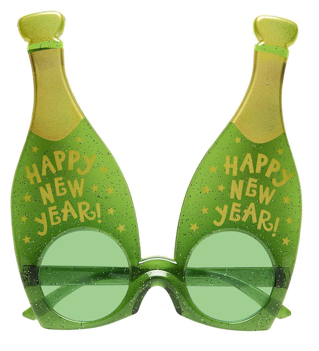 Vtipné silvestrovské brýle - Šampaňské