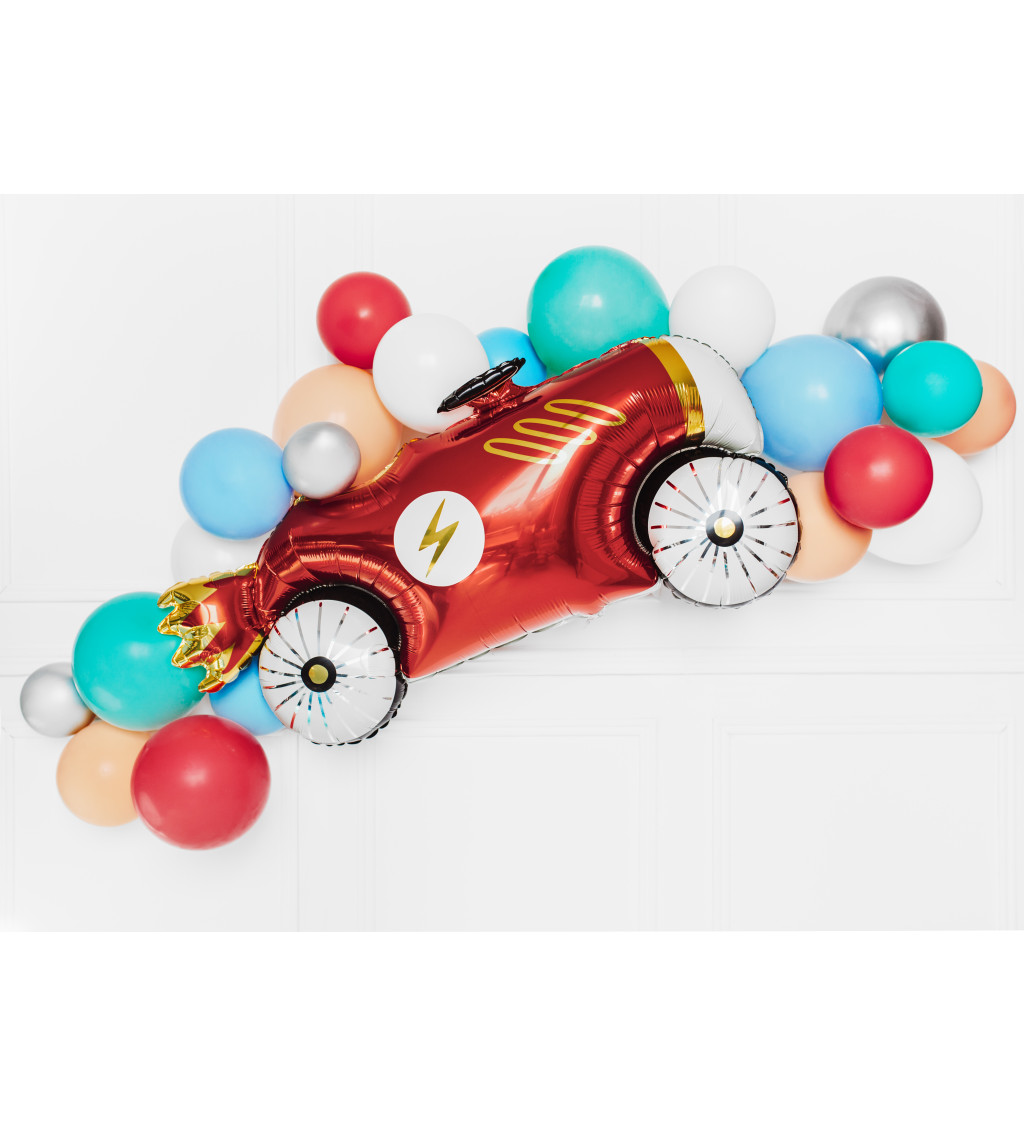 Fóliový balónek Červené auto