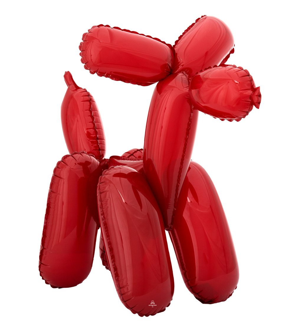 Fóliový balónek Červený pejsek