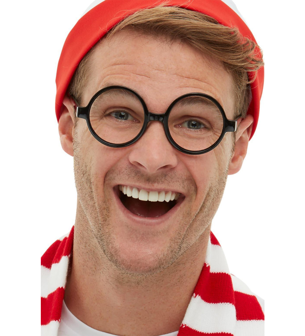 Brýle kde je Wally, černé