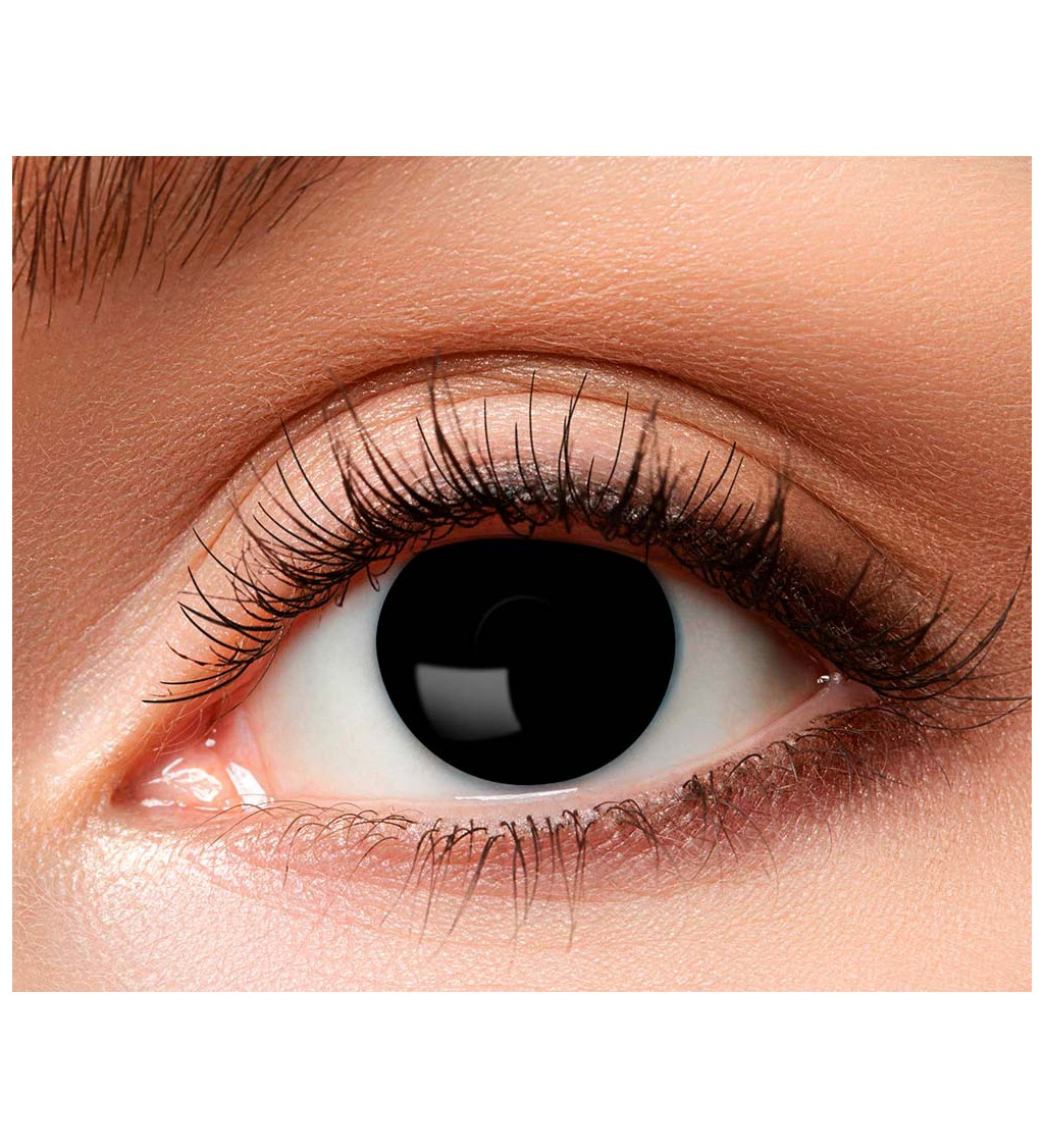 Černé kontaktní čočky