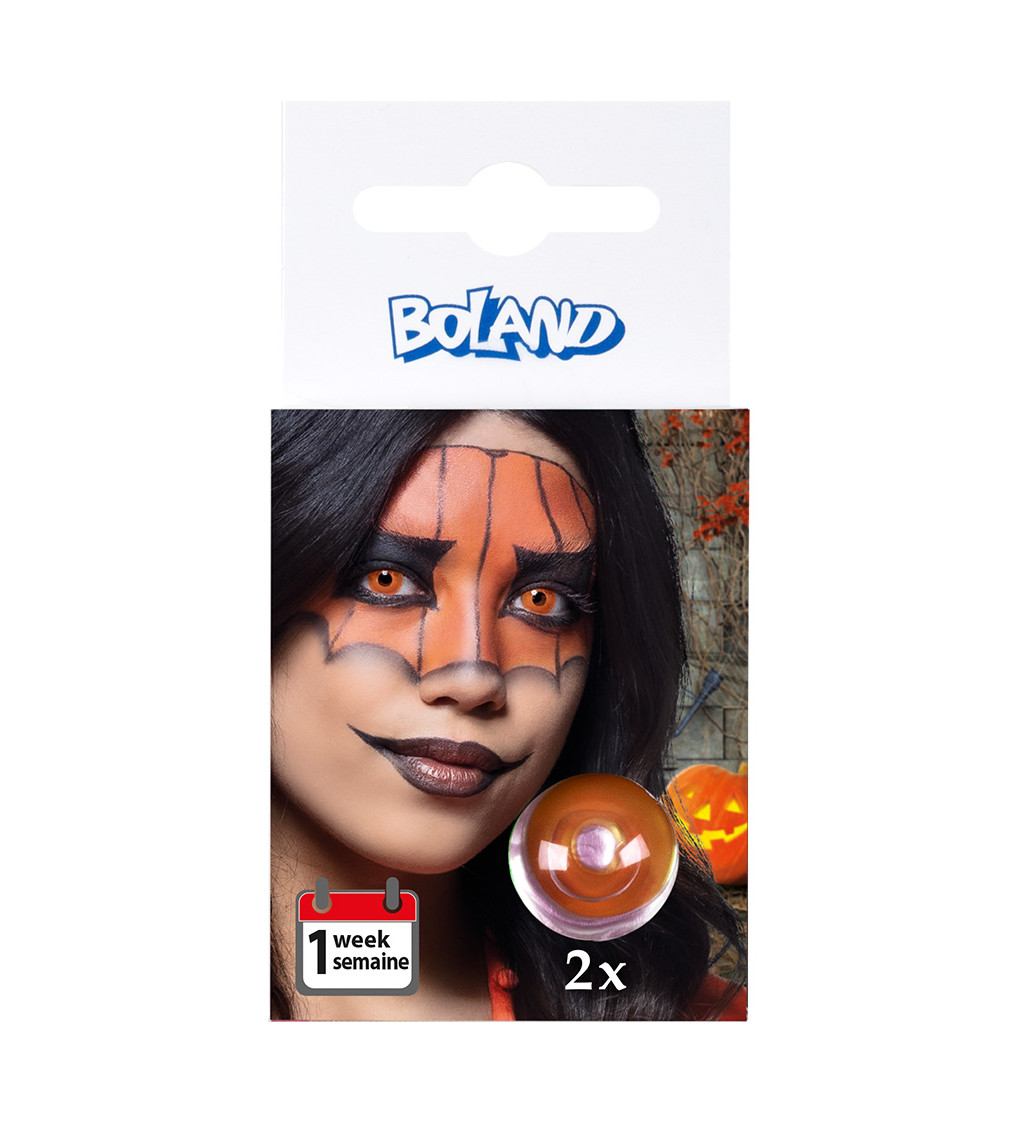 Kontaktní čočky - dýně