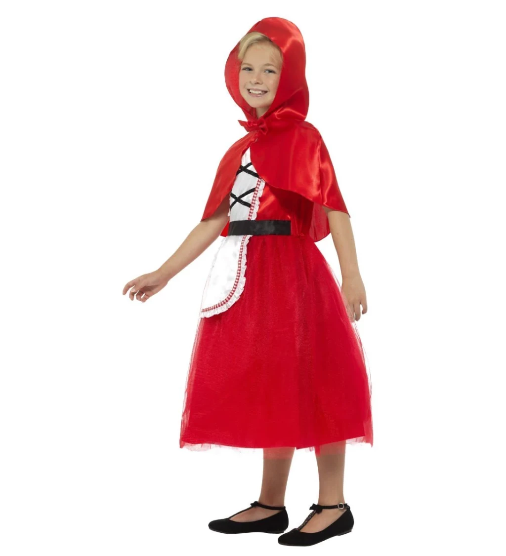 Kostým - dívka s červenou kapucí