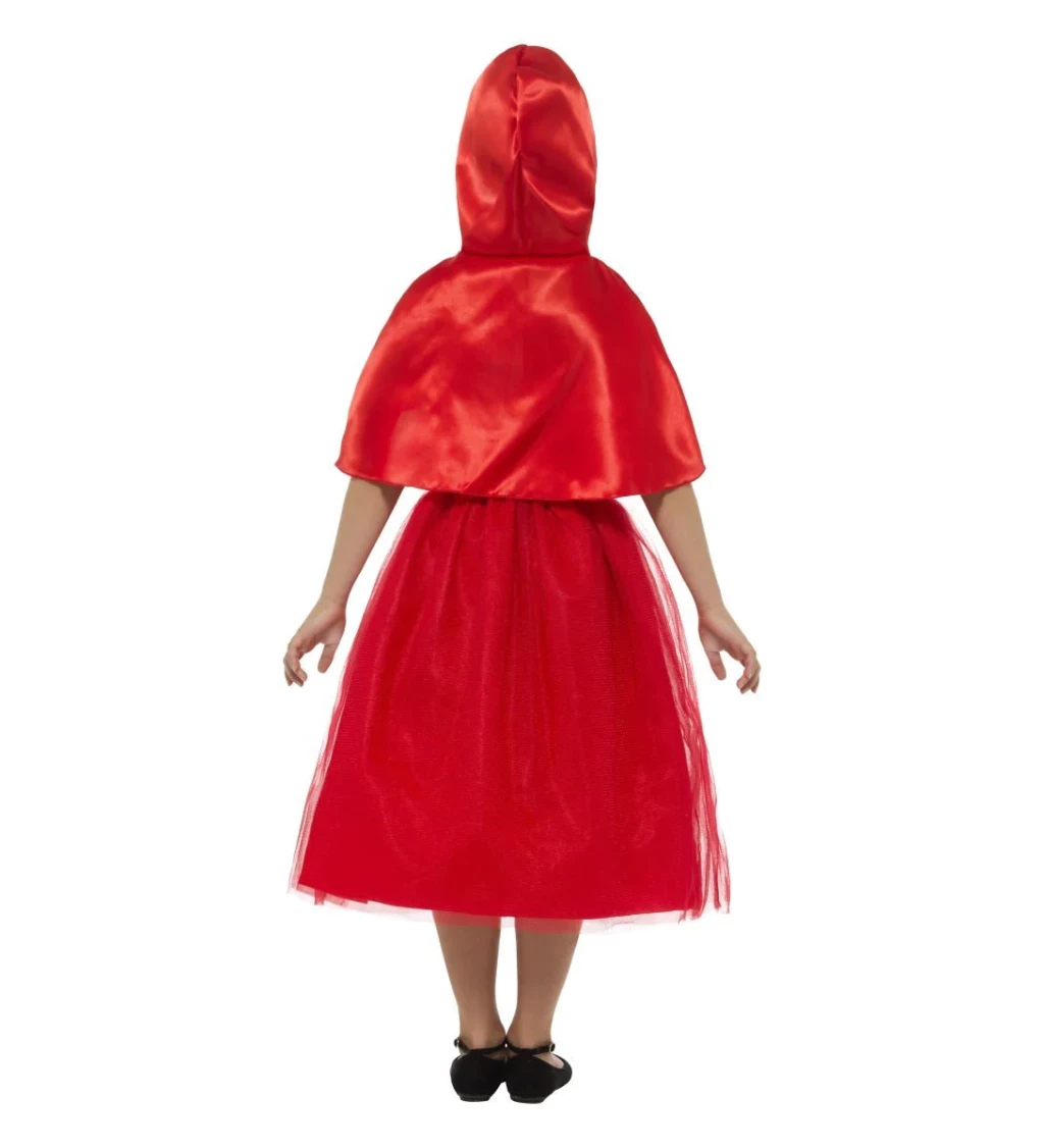 Kostým - dívka s červenou kapucí