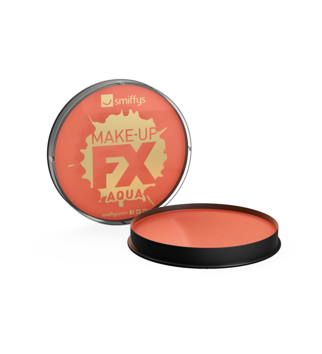 Make-up na tělo a tvář - oranžový