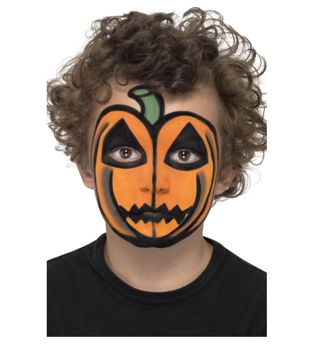 Halloweenské líčení - paleta barev