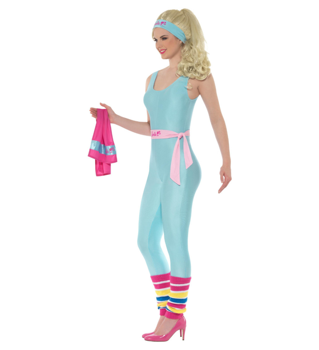 Barbie kostým - tyrkysový
