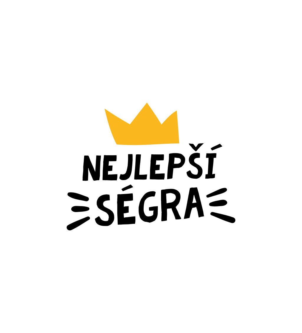 Zástěra bílá - Nejlepší ségra