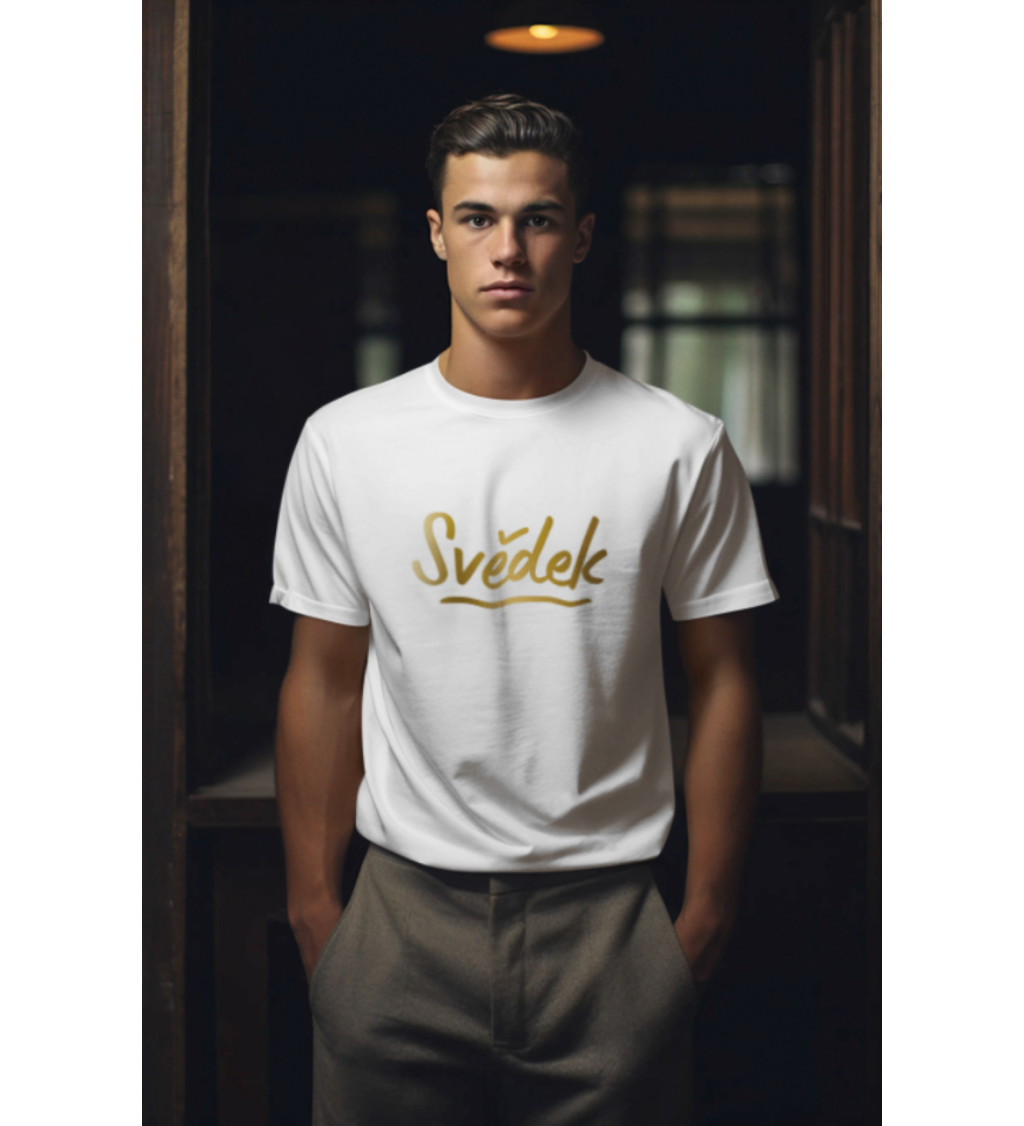 Nažehlovací nápis - Svědek