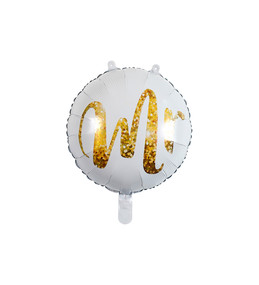 Fóliový balónek - Mr zlatá