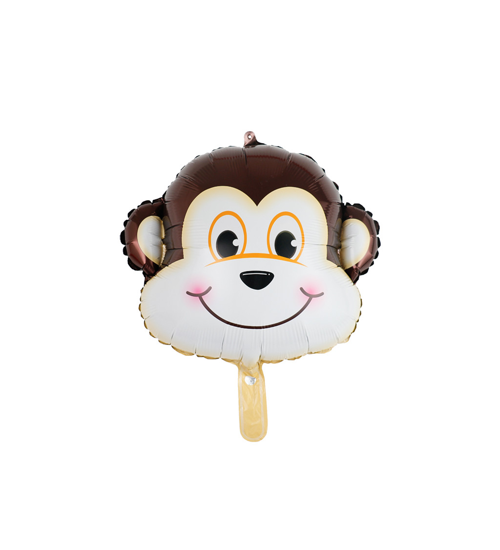 Fóliový balónek - Opice hlava