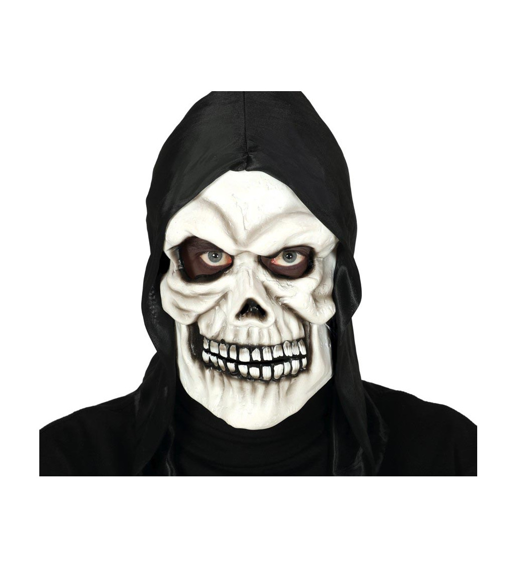 Maska s kapucí, lebka