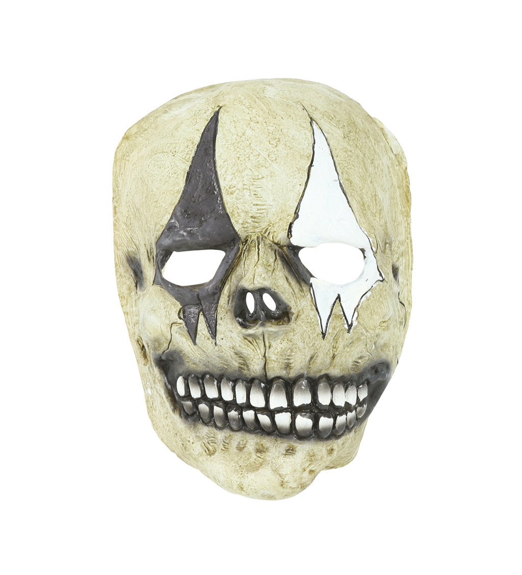 Harlekýn, maska s lebkou