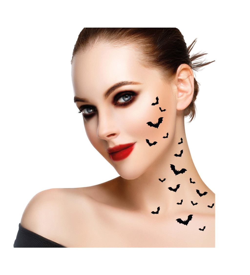 2 archy 16 samolepicích netopýrů