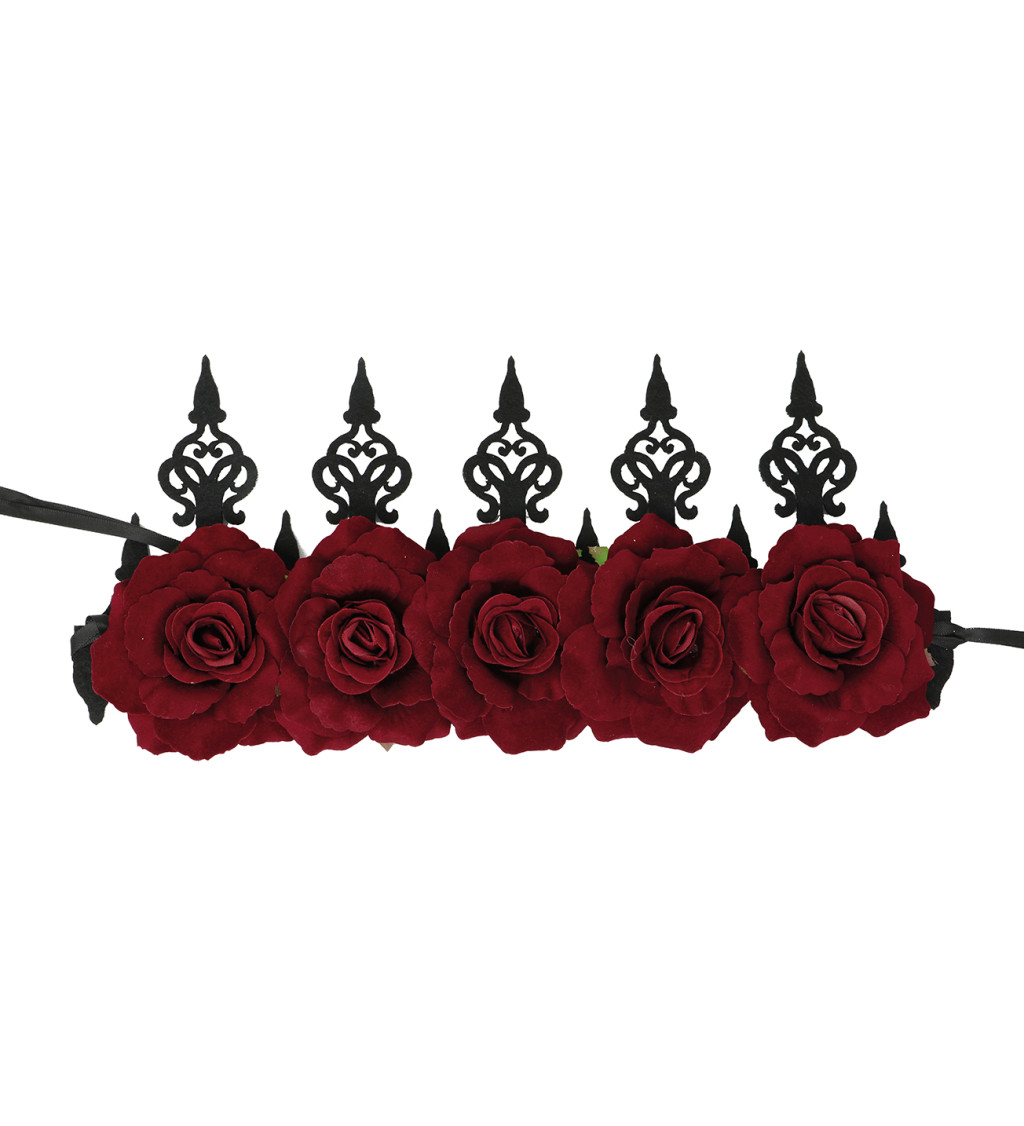 Královna květinová věnec