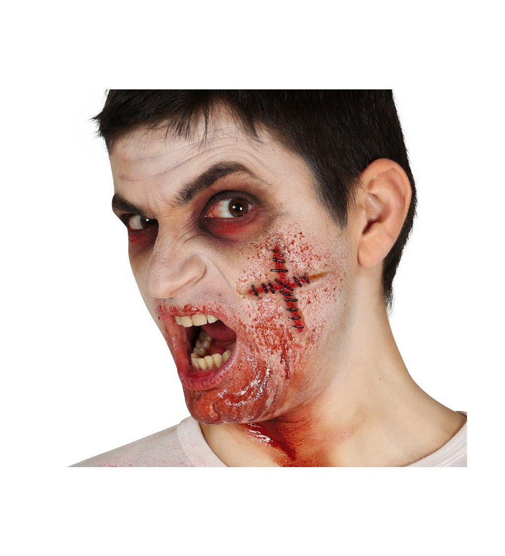 Latexová jizva kříž