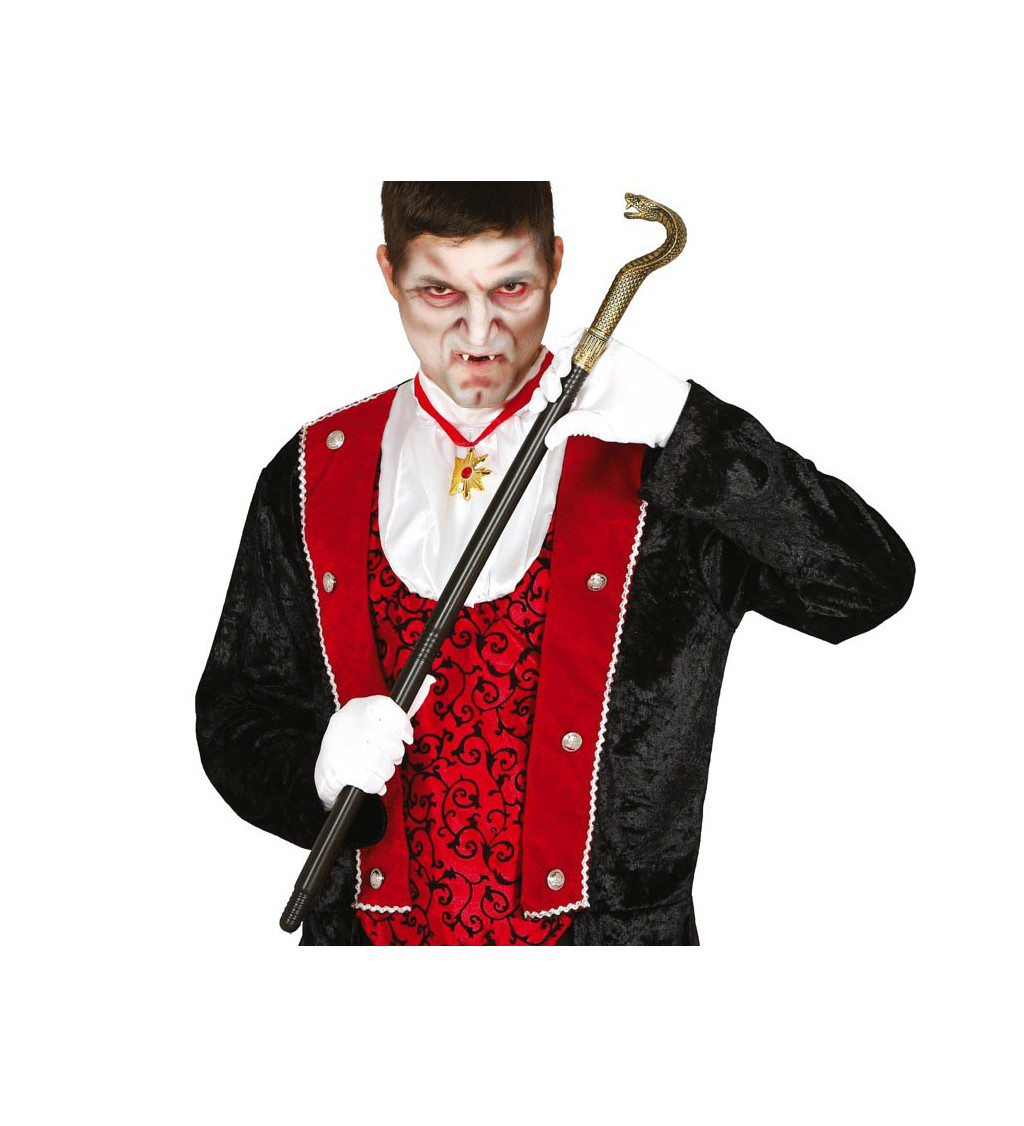 Hůlka s hadem, odnímatelná