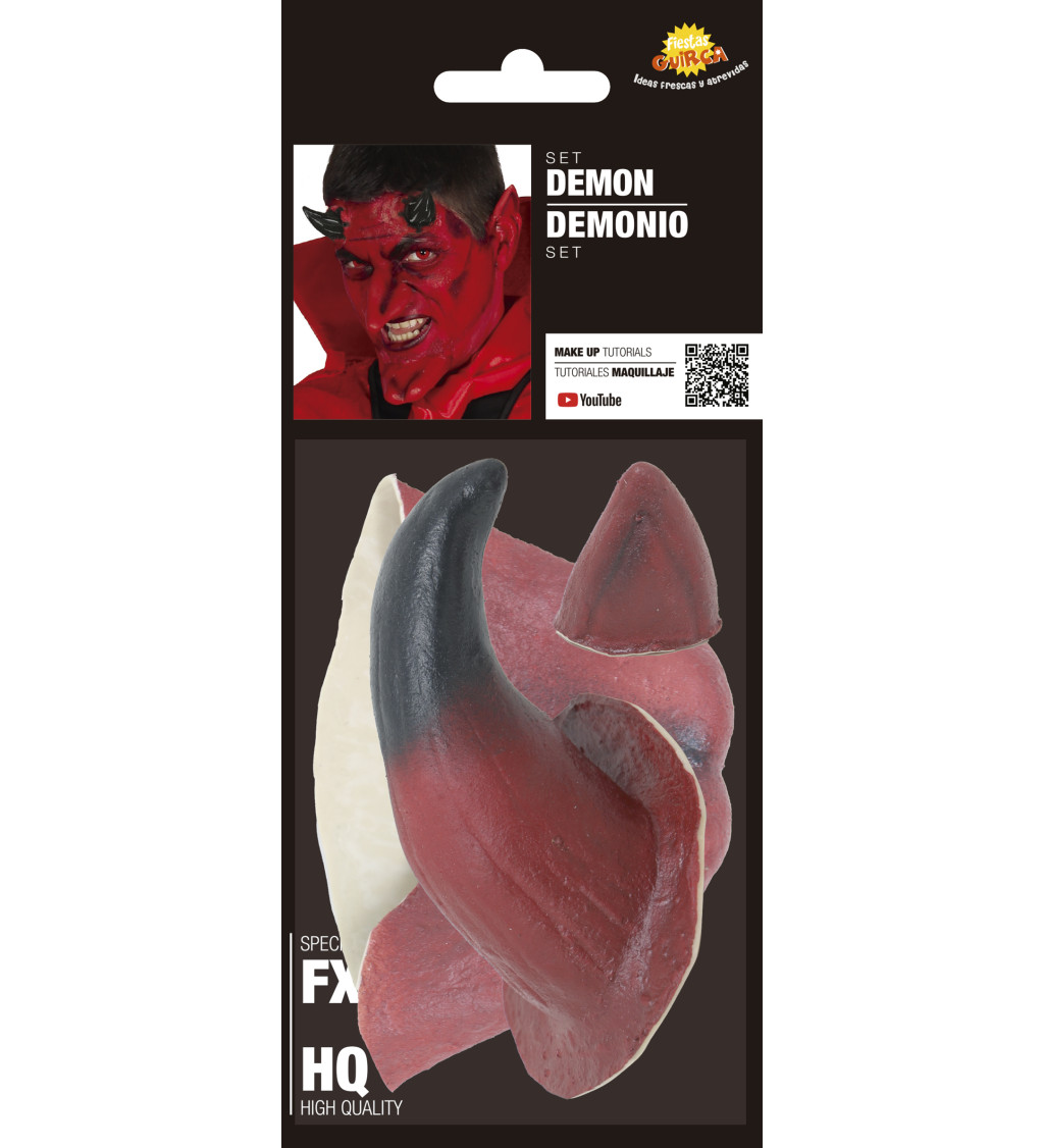 Latexová démonická sada