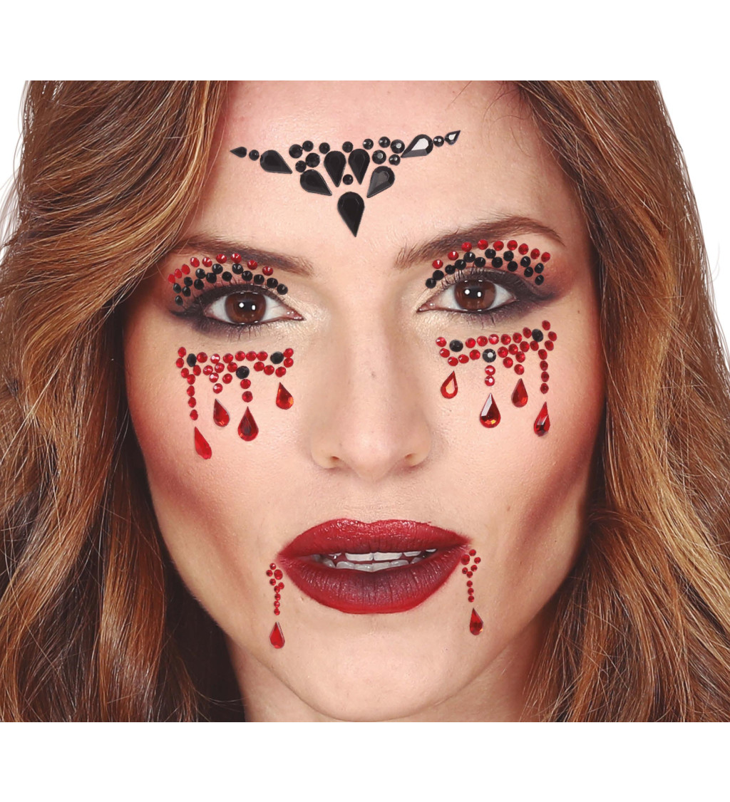 Lepicí obličejové drahokamy, upír