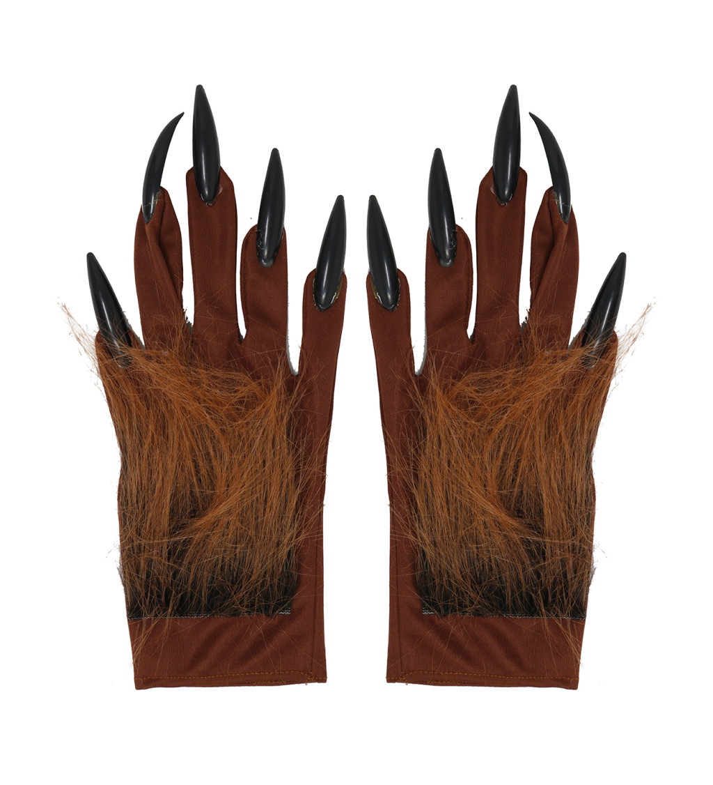 Rukavice vlkodlaka s drápy