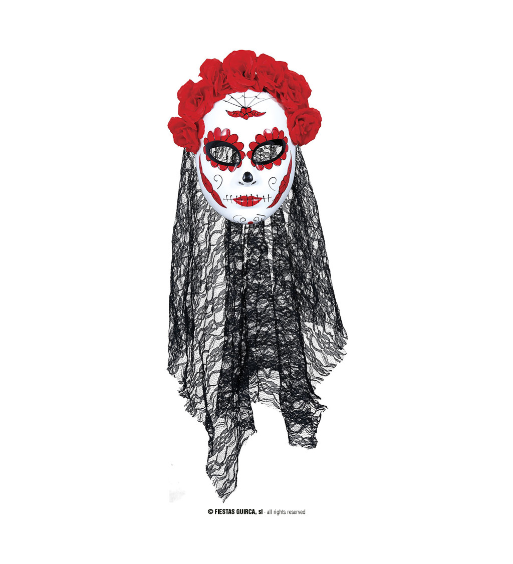 Catrina maska s vevodou