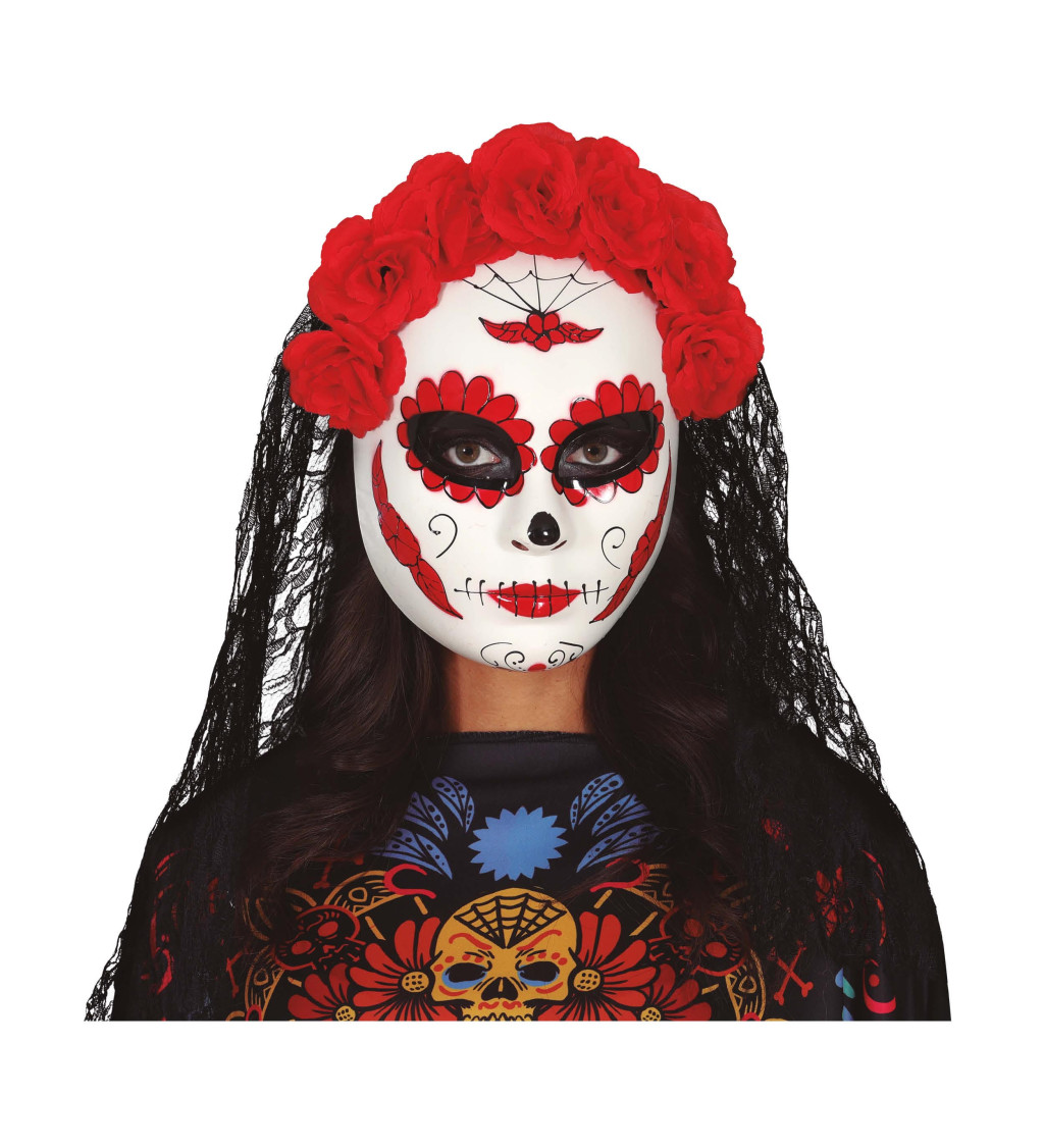 Catrina maska s vevodou